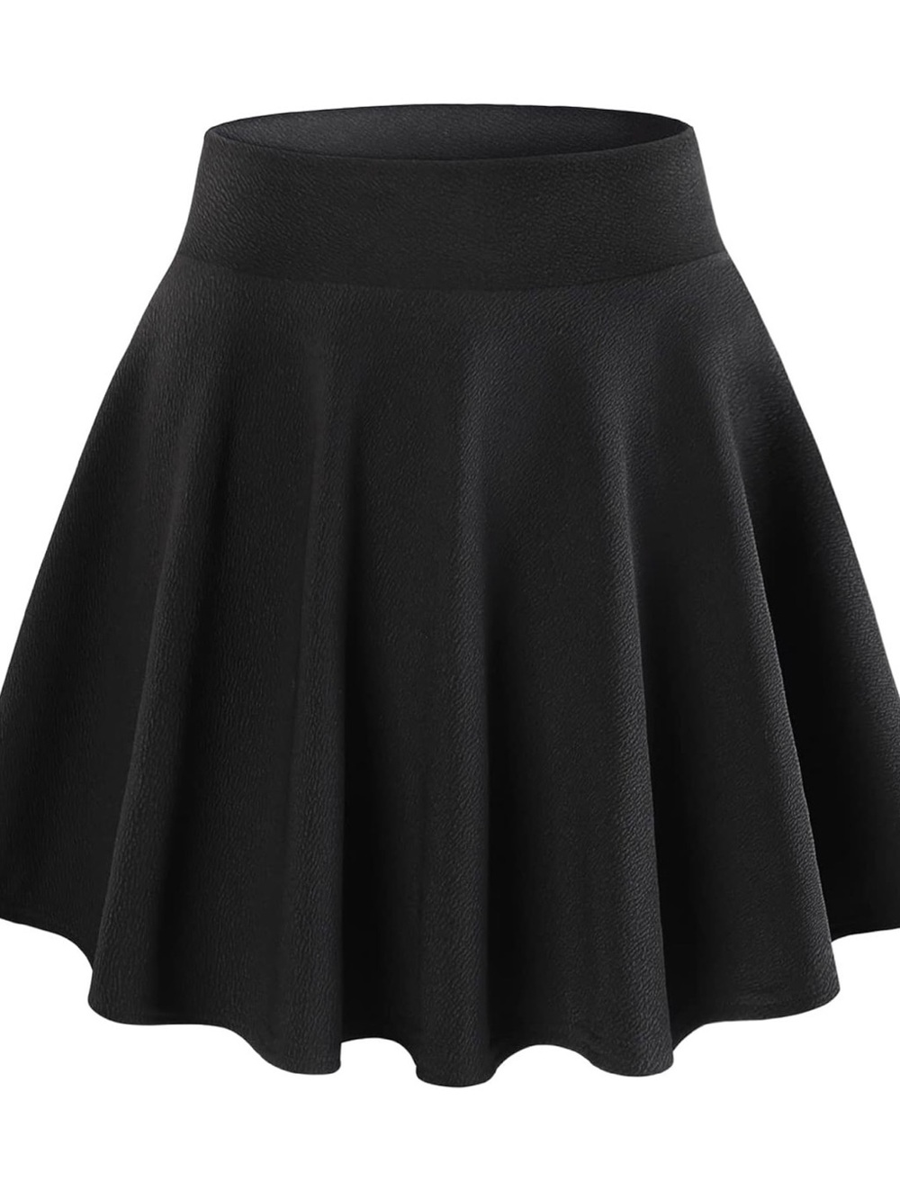 NWT Classic Black High-Waist Skirt w/shorts